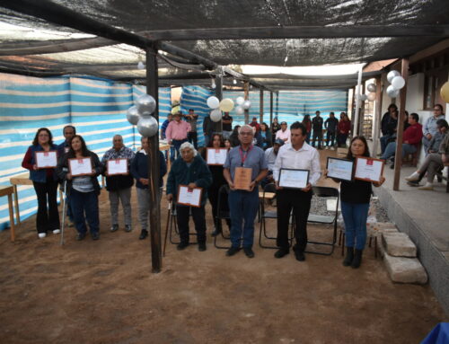 Con reconocimiento a pobladores la  Junta de  Vecinos de Santa Gracia cumple aniversario 38